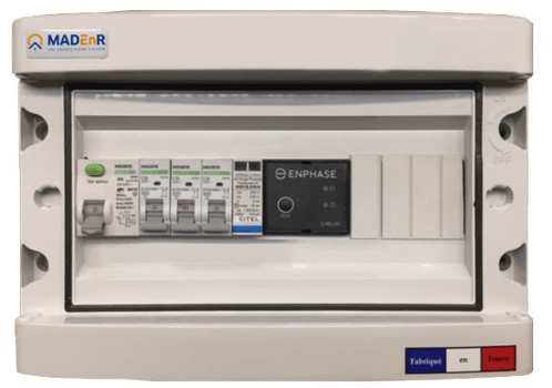 Coffret de protection photovoltaique pour une installation solaire