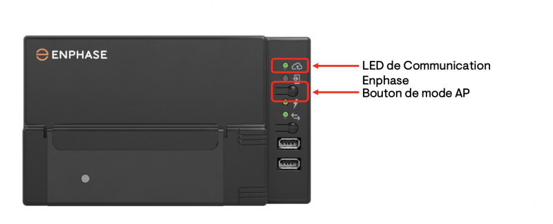 Bouton de mode AP envoy gateway