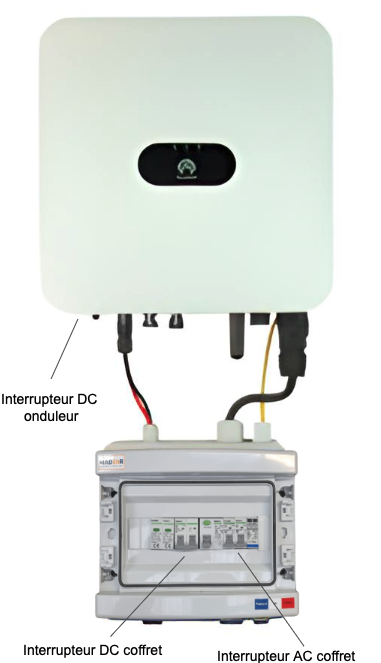 Mise en service onduleur huawei sun2000