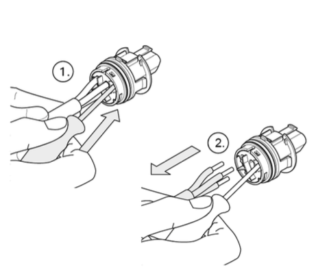 démontage connecteur ac wieland etape 4