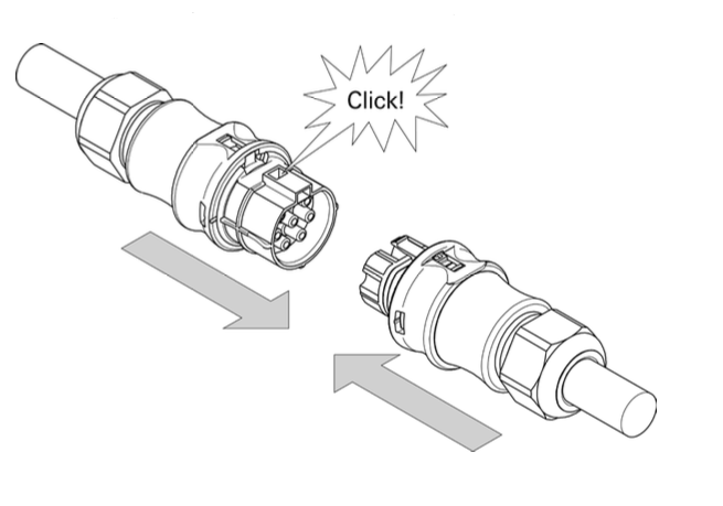 montage connecteur ac wieland etape 6